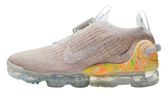 Nike Air Vapormax 2020 FlyKnit CW1765-003 Ortopedik Bağcıklı Erkek Günlük Ayakkabı Pembe