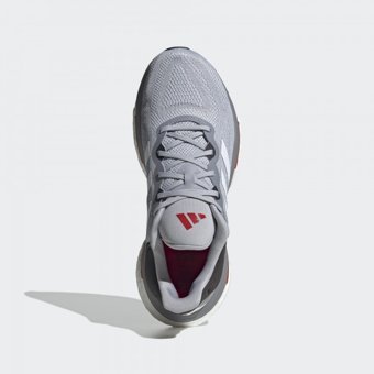 Adidas Solarglide 6 HP9813 Ortopedik Bağcıklı Erkek Koşu Ayakkabısı Gri