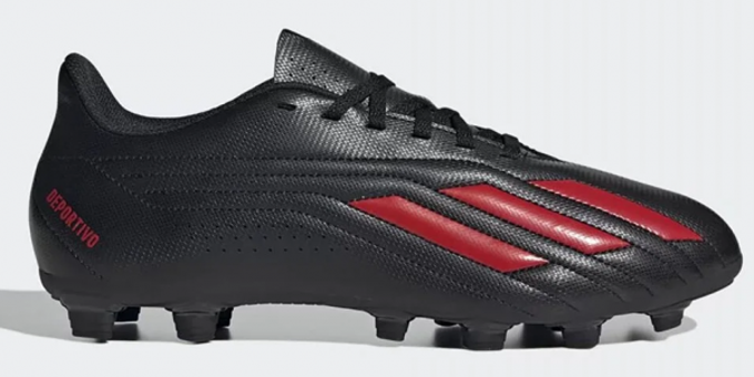 Adidas Deportivo II HP2509 Bağcıklı Çivili Krampon Siyah