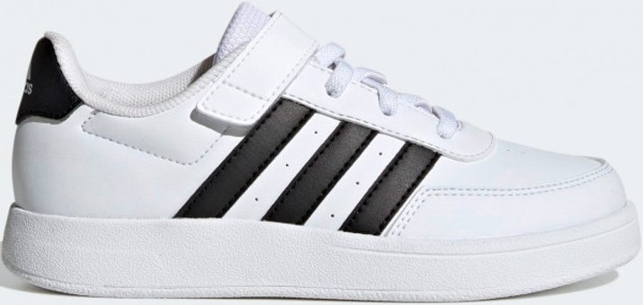 Adidas Breaknet Lifestyle Court Elastic Lace And Top Strap HP8963 Bağcıklı-Cırtlı Erkek Çocuk Günlük Ayakkabı Beyaz