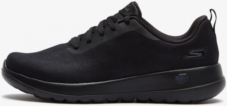 Skechers Go Walk Joy Vivify 15613-BBK Ortopedik Bağcıklı Kadın Yürüyüş Ayakkabısı Siyah