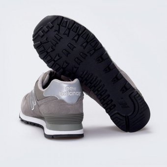 New Balance M574 M574GS Ortopedik Bağcıklı Unisex Günlük Ayakkabı Gri