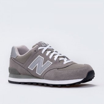 New Balance M574 M574GS Ortopedik Bağcıklı Unisex Günlük Ayakkabı Gri