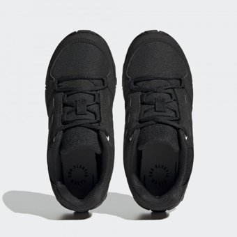 Adidas Terrex Hyperhiker Low HQ5823 Ortopedik Bağcıklı Traxion Erkek Çocuk Yürüyüş Ayakkabısı Siyah