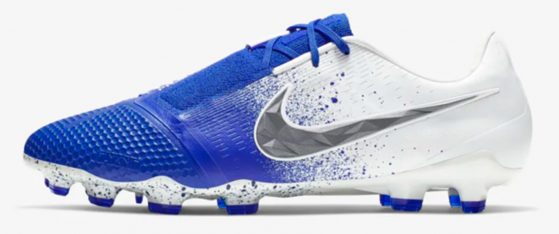 Nike Phantom Venom Elite FG AO7540-104 Bağcıklı Çivili Krampon Mavi