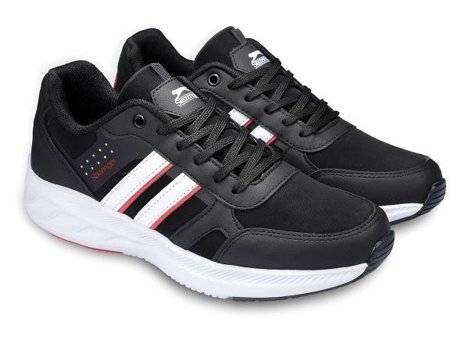 Slazenger Zoja SA22RE046-500 Bağcıklı Erkek Günlük Ayakkabı Siyah