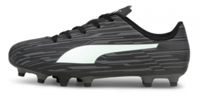 Puma Rapido III FG AG Youth 106576-02 Bağcıklı Çivili Krampon Siyah