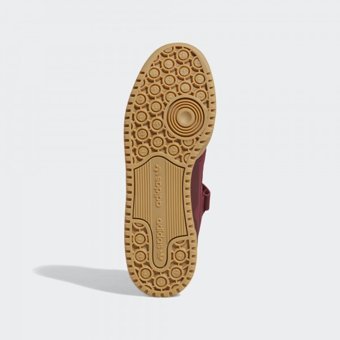 Adidas Forum Low GX7077 Bağcıklı-Cırtlı Erkek Günlük Ayakkabı Bordo