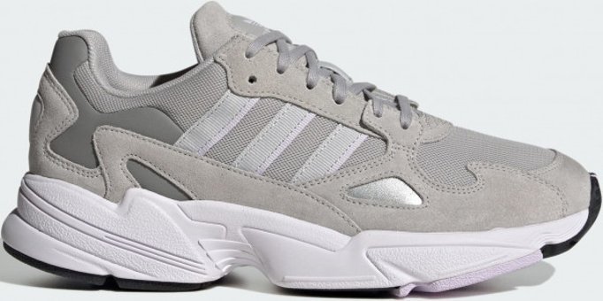 Adidas Falcon IG8302 Ortopedik Bağcıklı Unisex Günlük Ayakkabı Gri
