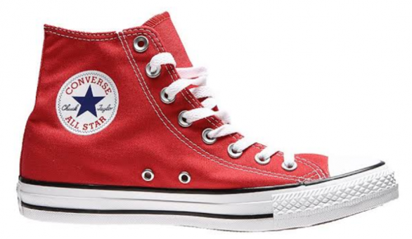 Converse Chuck Taylar All Star M9621C Bağcıklı Unisex Günlük Ayakkabı Kırmızı