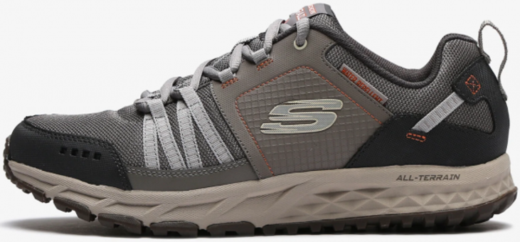Skechers Escape Plan 51591-TNCC Ortopedik Su Geçirmez Bağcıklı Erkek Outdoor Ayakkabısı Bej