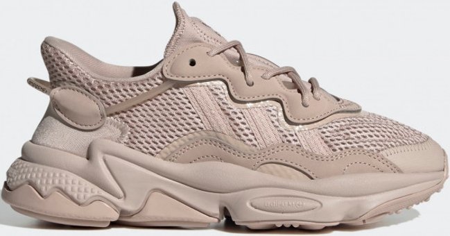 Adidas Ozweego HQ1621 Ortopedik Bağcıklı Erkek Çocuk Günlük Ayakkabı Krem