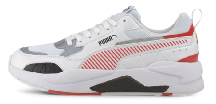 Puma Scuderia Ferrari Race X-Ray 2 306553-02 Bağcıklı Erkek Günlük Ayakkabı Beyaz