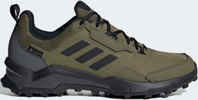Adidas Terrex AX4 Gore-Tex HP7400 Ortopedik Su Geçirmez Bağcıklı Erkek Yürüyüş Ayakkabısı Haki