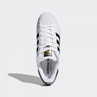 Adidas Superstar C77124 Bağcıklı Unisex Günlük Ayakkabı Beyaz