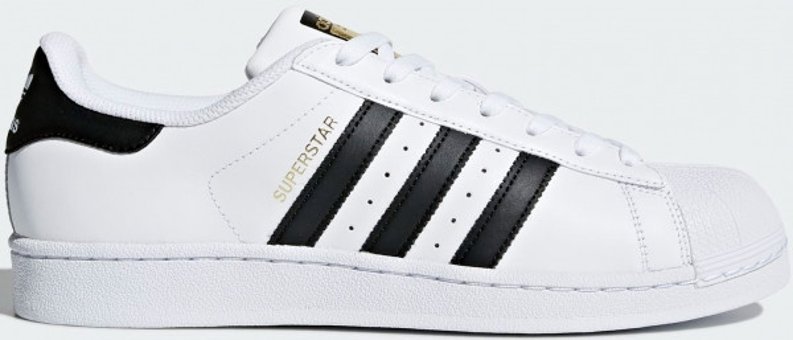 Adidas Superstar C77124 Bağcıklı Unisex Günlük Ayakkabı Beyaz