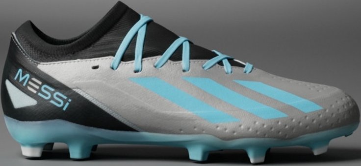 Adidas X Crazyfast Messi.3 IE4078 Bağcıklı Çivili Krampon Gri