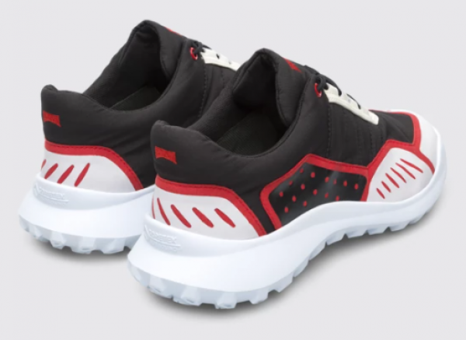 Camper CRCLR K201147-023 Ortopedik Bağcıklı Eva Kadın Outdoor Ayakkabısı Siyah