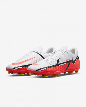 Nike Phantom GT2 Club MG DA5640-167 Bağcıklı Çivili Krampon Beyaz