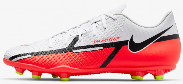 Nike Phantom GT2 Club MG DA5640-167 Bağcıklı Çivili Krampon Beyaz