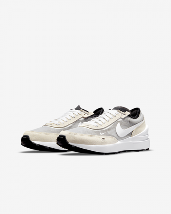 Nike Waffle One DC0481-100 Bağcıklı Erkek Çocuk Günlük Ayakkabı Krem