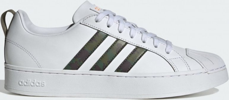 Adidas Streetcheck ID7070 Ortopedik Bağcıklı Erkek Günlük Ayakkabı Beyaz