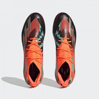 Adidas X Speedportal Messi.1 GZ5148 Bağcıklı Speedframe Çivili Krampon Turuncu