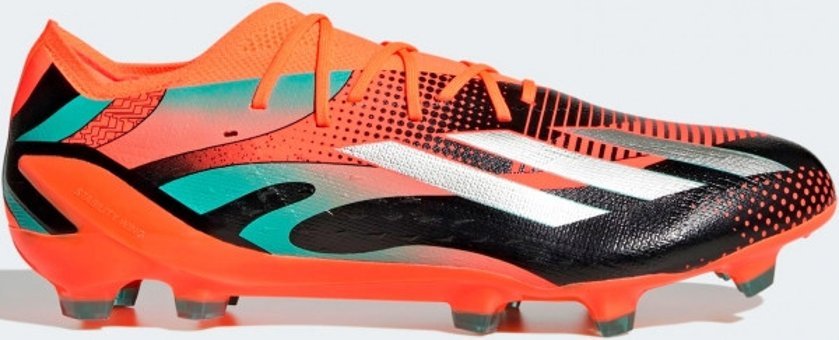 Adidas X Speedportal Messi.1 GZ5148 Bağcıklı Speedframe Çivili Krampon Turuncu