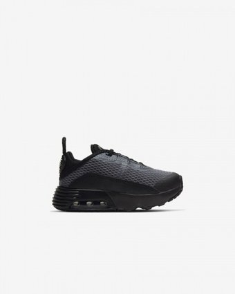 Nike Air Max 2090 CU2092-001 Bağcıklı Erkek Çocuk Günlük Ayakkabı Siyah