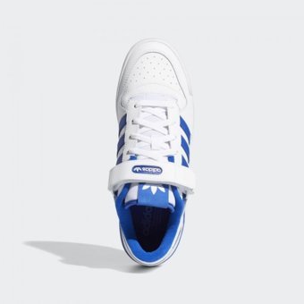 Adidas Forum Low FY7756 Bağcıklı-Cırtlı Erkek Günlük Ayakkabı Beyaz