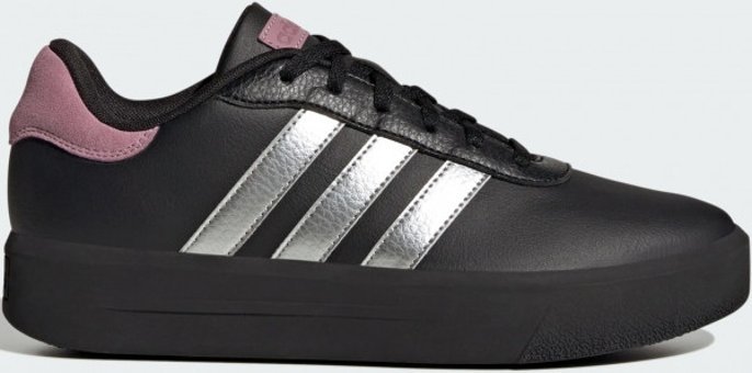 Adidas Court Platform ID1968 Bağcıklı Kadın Günlük Ayakkabı Siyah