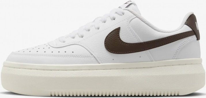 Nike Court Vision Alta DM0113-103 Bağcıklı Kadın Günlük Ayakkabı Beyaz
