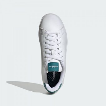 Adidas Advantage ID9646 Ortopedik Bağcıklı Kadın Günlük Ayakkabı Beyaz