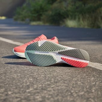 Adidas Adizero SL IG8200 Ortopedik Bağcıklı Erkek Koşu Ayakkabısı Kırmızı