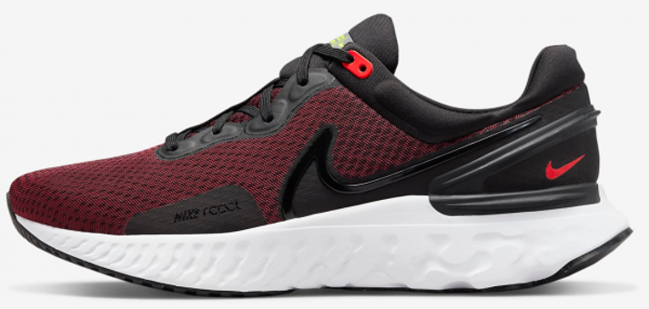 Nike React Miler 3 DD0490-003 Bağcıklı Erkek Koşu Ayakkabısı Siyah
