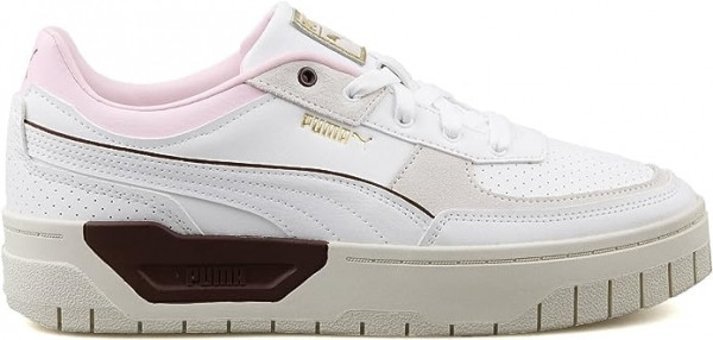 Puma Cali Dream Preppy 389876-02 Bağcıklı Kadın Günlük Ayakkabı Beyaz