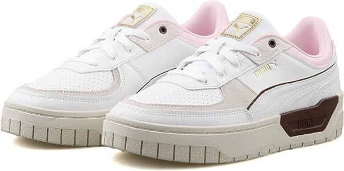 Puma Cali Dream Preppy 389876-02 Bağcıklı Kadın Günlük Ayakkabı Beyaz
