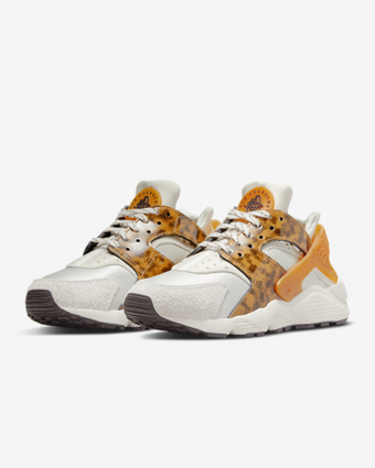 Nike Air Huarache DQ9317-001 Bağcıklı Kadın Günlük Ayakkabı Beyaz