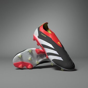 Adidas Predator Elite IE1805 Bağcıksız Çivili Krampon Siyah