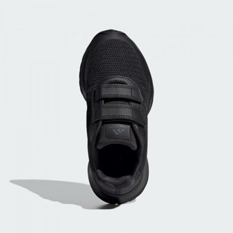 Adidas Tensaur Run IG8568 Cırtlı Eva Erkek Çocuk Koşu Ayakkabısı Siyah