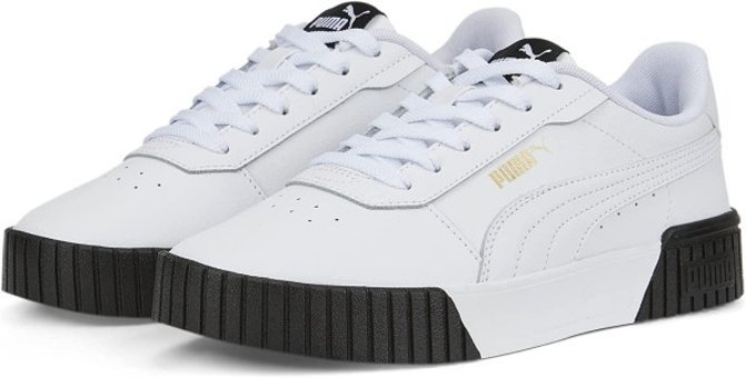 Puma Carina 2.0 385849-04 Bağcıklı Kadın Günlük Ayakkabı Beyaz
