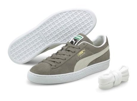 Puma Suede Classic XXI 374915-07 Bağcıklı Kadın Günlük Ayakkabı Gri