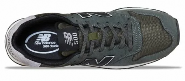 New Balance 500 GM500TGG Ortopedik Bağcıklı Erkek Koşu Ayakkabısı Yeşil
