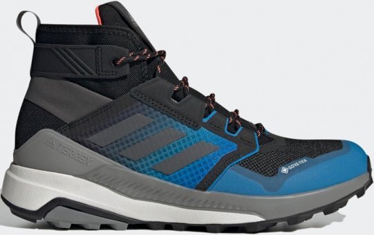 Adidas Terrex Trailmaker Mid Gore-Tex GZ0339 Ortopedik Su Geçirmez Bağcıklı Unisex Yürüyüş Ayakkabısı Siyah