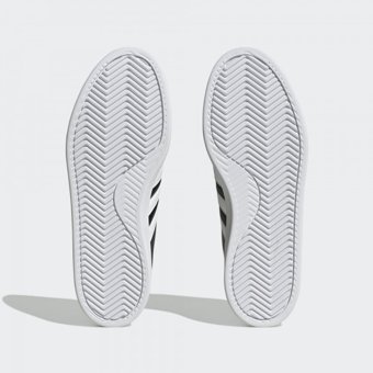 Adidas Grand Court Cloudfoam Lifestyle Court Comfort HQ1721 Ortopedik Bağcıklı Erkek Günlük Ayakkabı Siyah