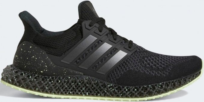 Adidas Ultra 4D HP9732 Ortopedik Bağcıklı Unisex Günlük Ayakkabı Siyah