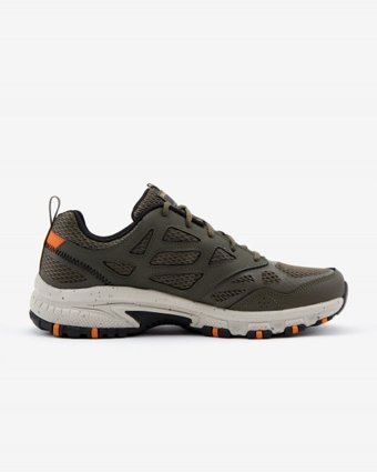 Skechers Hillcrest 237265-OLV Ortopedik Bağcıklı Erkek Outdoor Ayakkabısı Haki