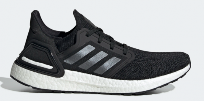 Adidas Ultraboost 20 EF1043 Ortopedik Bağcıklı Kayık Taban Erkek Koşu Ayakkabısı Siyah