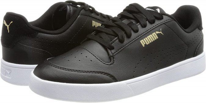 Puma Shuffle Perf 380150-03 Bağcıklı Unisex Günlük Ayakkabı Siyah