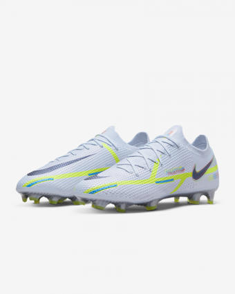 Nike Phantom GT2 Elite FG CZ9890-054 Bağcıklı Çivili Krampon Beyaz